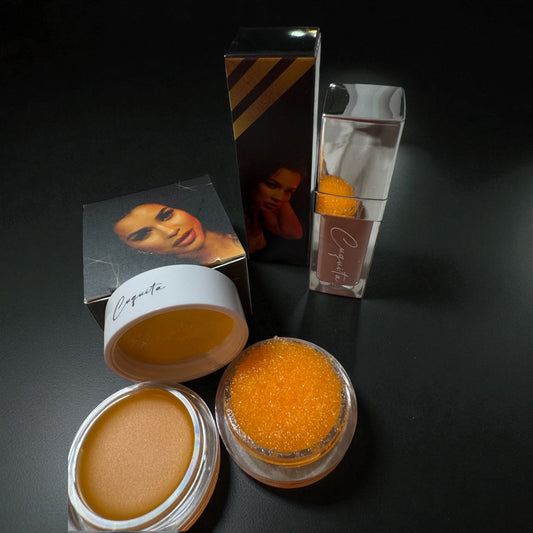Brillo creme brulee 🍮 bálsamo y exfoliante de mango 🥭