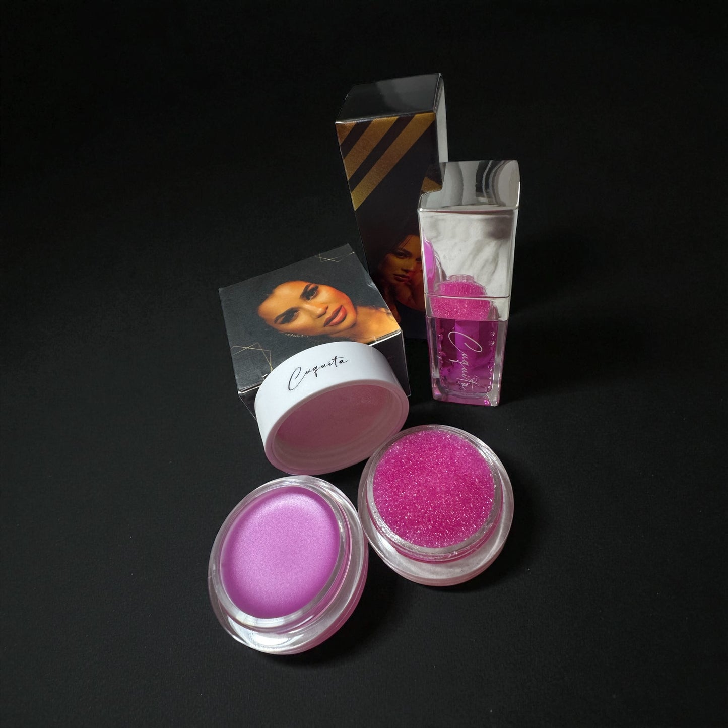 Brillo de cherry 🍒 bálsamo y exfoliante de uva 🍇