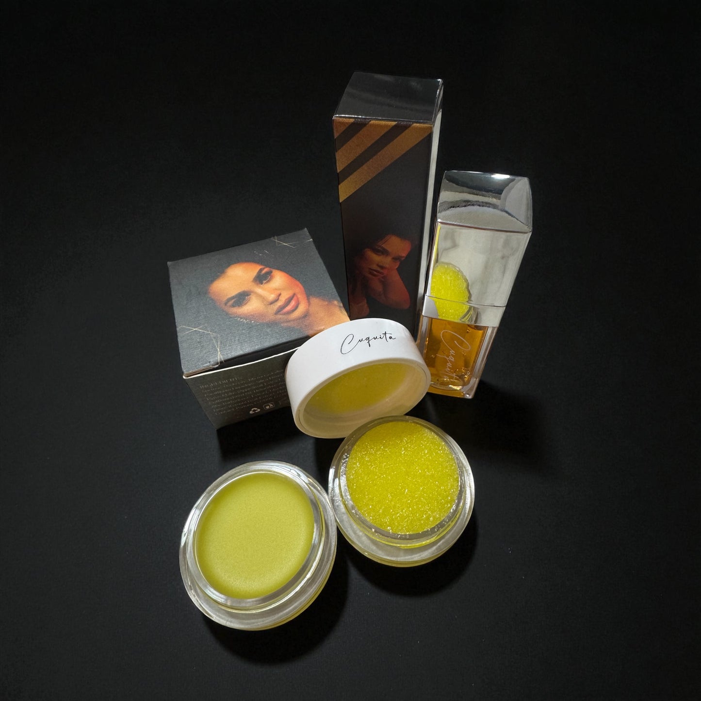 Brillo de melocotón 🍑 bálsamo y exfoliante de vainilla 🍨